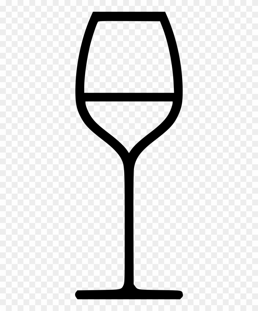 White Wine Glass Comments Clipart