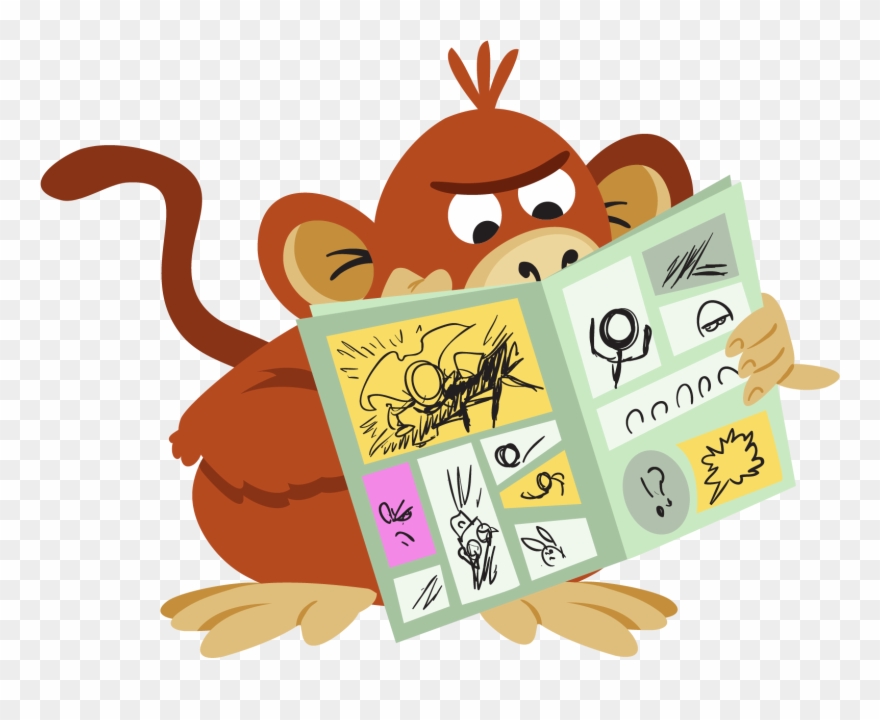 A Reader - Reading Clipart