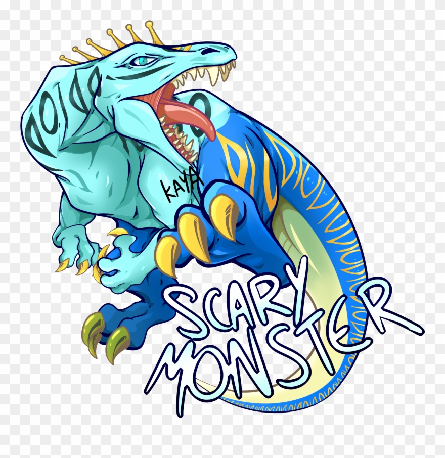 Scary Monster - Fur Clipart