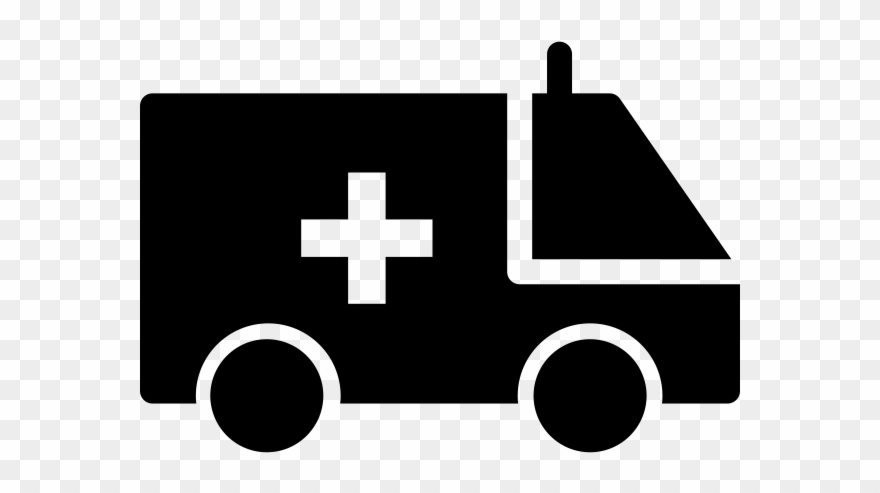 Ambulance Rubber Stamp - Ambulance Clipart