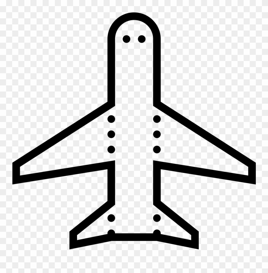 It's A Small Airplane - Uçak Çizim Clipart