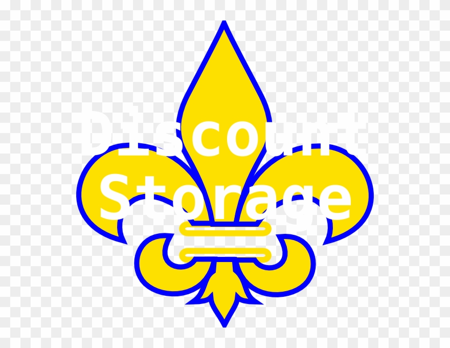 Fleur De Lis Gold With White Svg Clip Arts 582 X 600 - Png Download