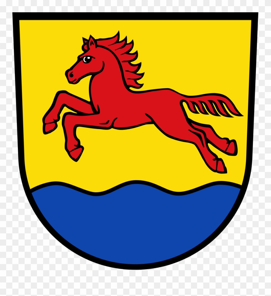 Svg German Clipart Wavy - Table-flag / Desk-flag: Stutensee (nrdliches Baden-wrttemberg) - Png Download