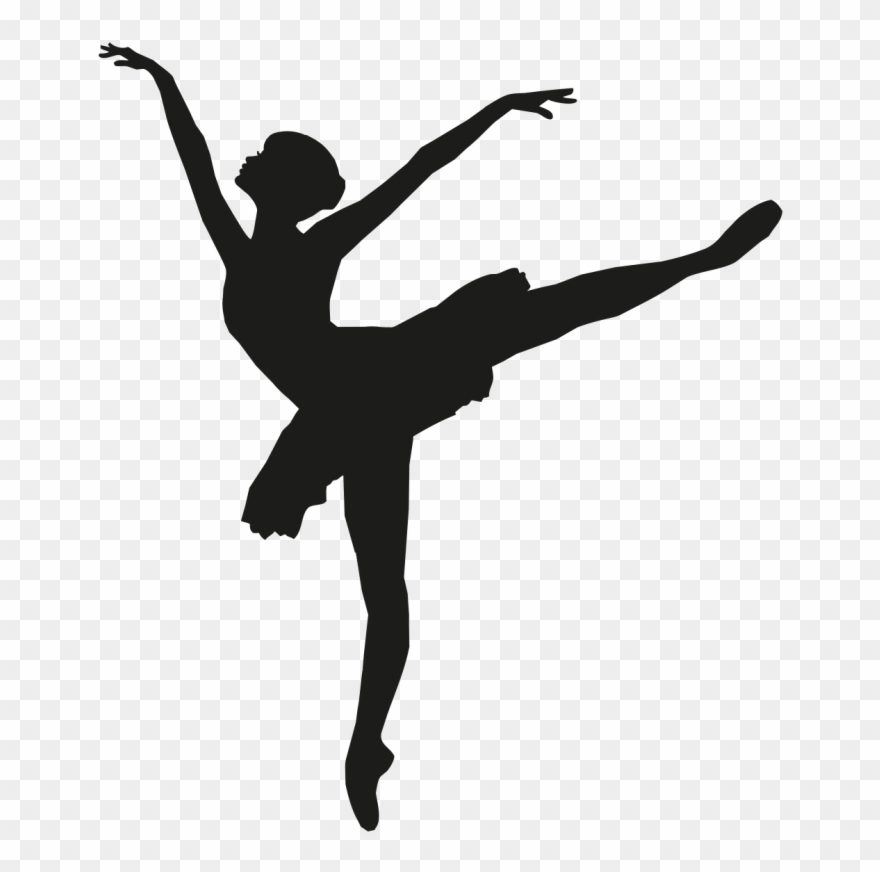 Sticker Danseuse U00e9toile Ballet Color Stickers Art - Ballet Dancer Silhouette Clipart
