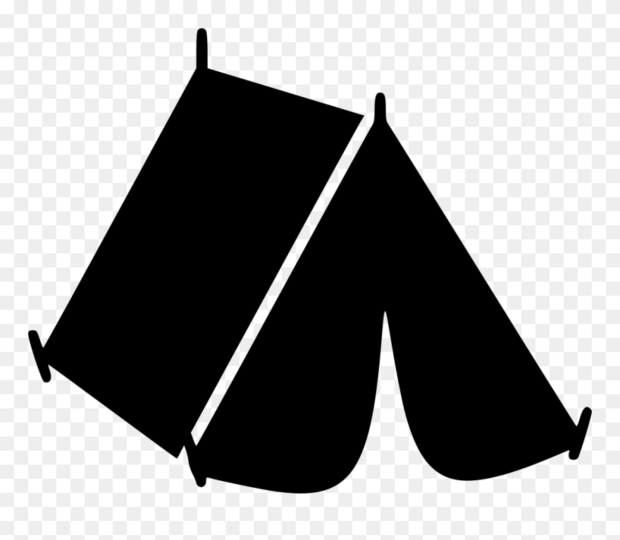 Download Black Tent Png Transparent Camp Icon Png Clipart 1749192 Pinclipart