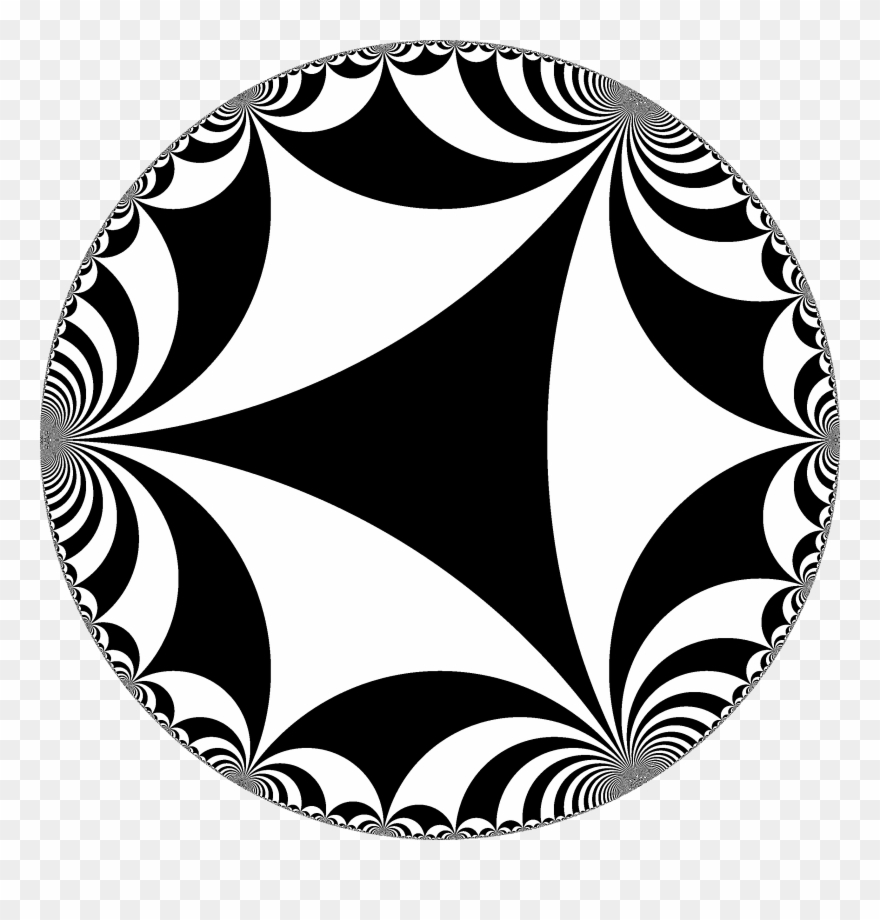 Source - Modular Group Poincare Disk Clipart
