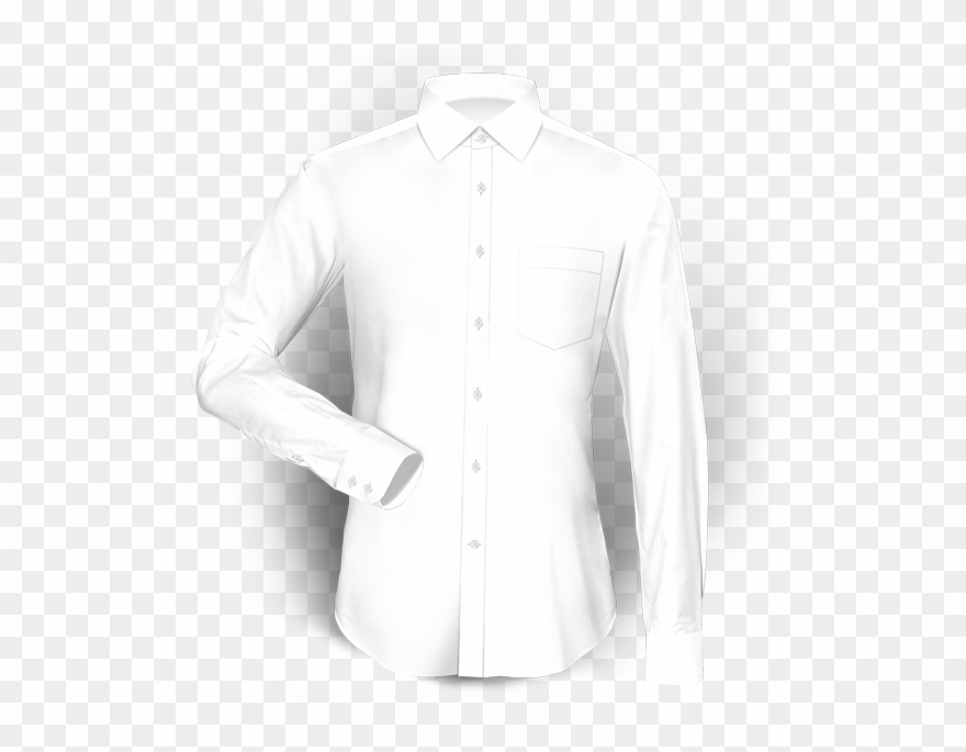 Custom Made Shirts With Affordable Price Dress - White Toronto Dress Shirt Clipart