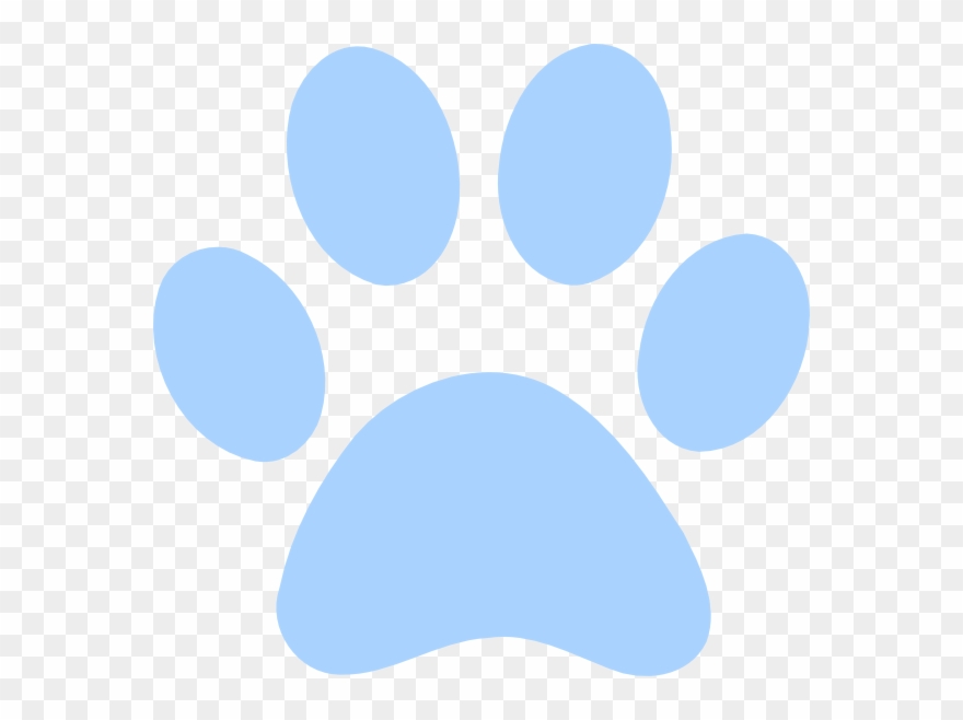 Paw Print Clip Art At Clker - Clip Art - Png Download