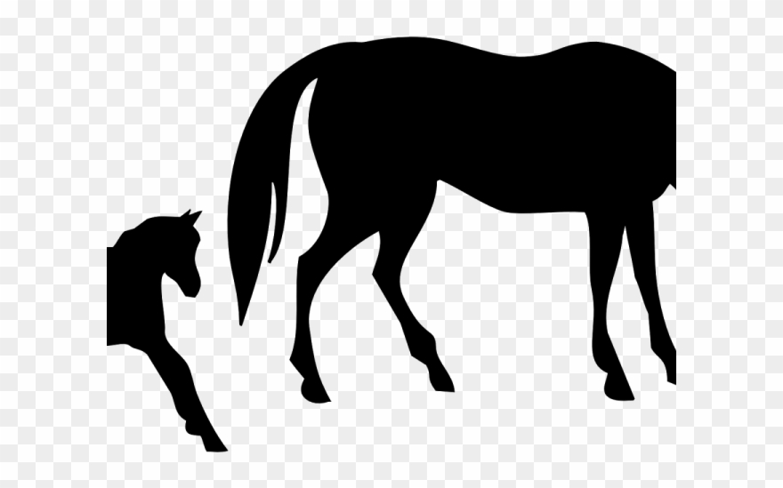 Mare Clipart Horse Barn - Horse Art Print - Vintage Dictionary Art Print - Nursery - Png Download