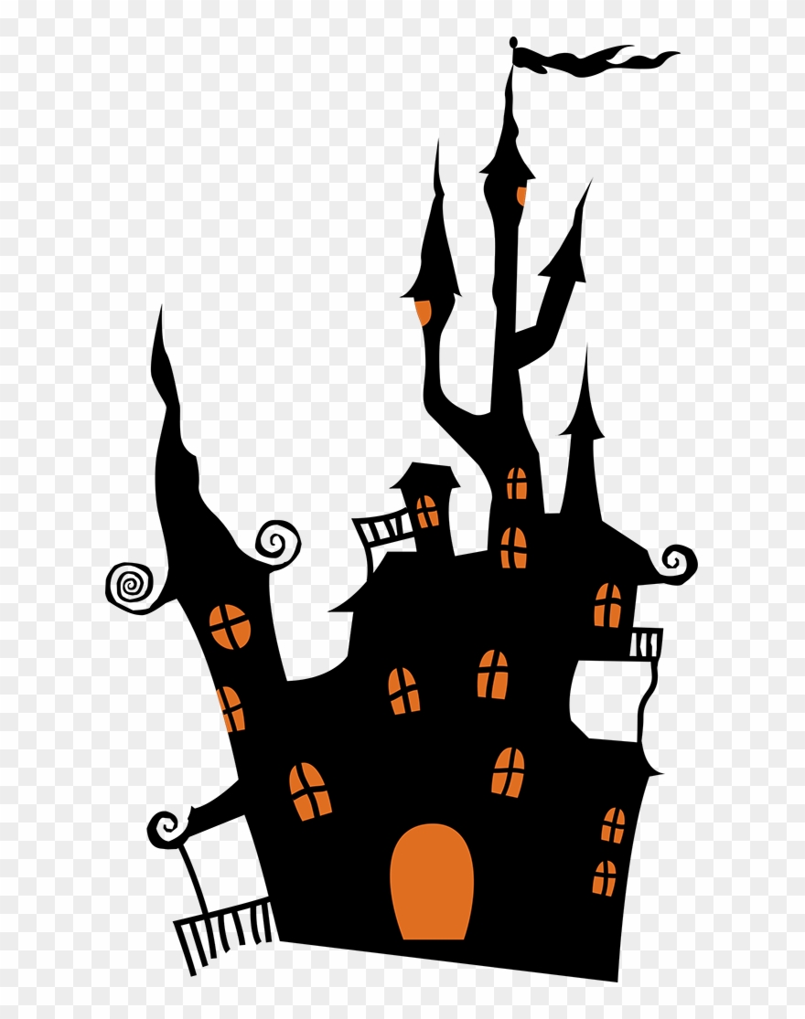 Tubes Halloween - Blank Halloween Flyer Background Clipart