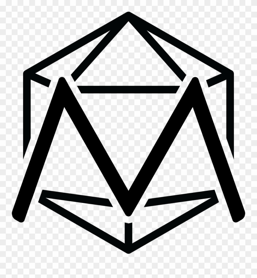Material Components - D20 Vector Png Clipart