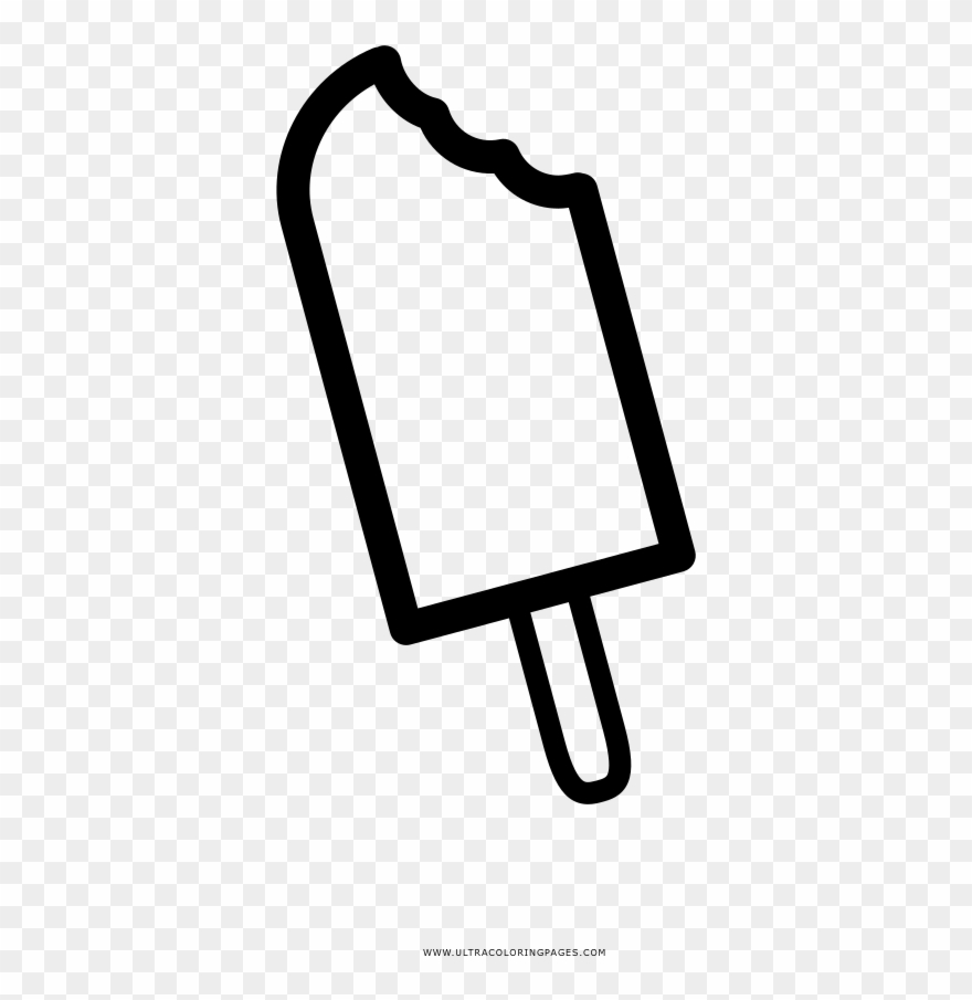 Banner Royalty Free Stock Coloring Page Ultra Pages - Popsicle Coloring Pages Clipart