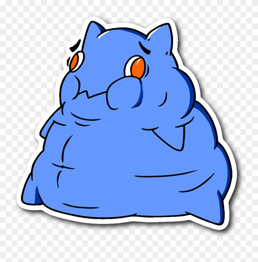 Graves Disease Monster Sticker - Comics Clipart