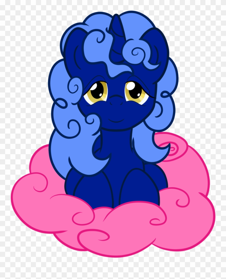 2017 Community Collab, Artist - Cartoon Blue Cloud Clipart