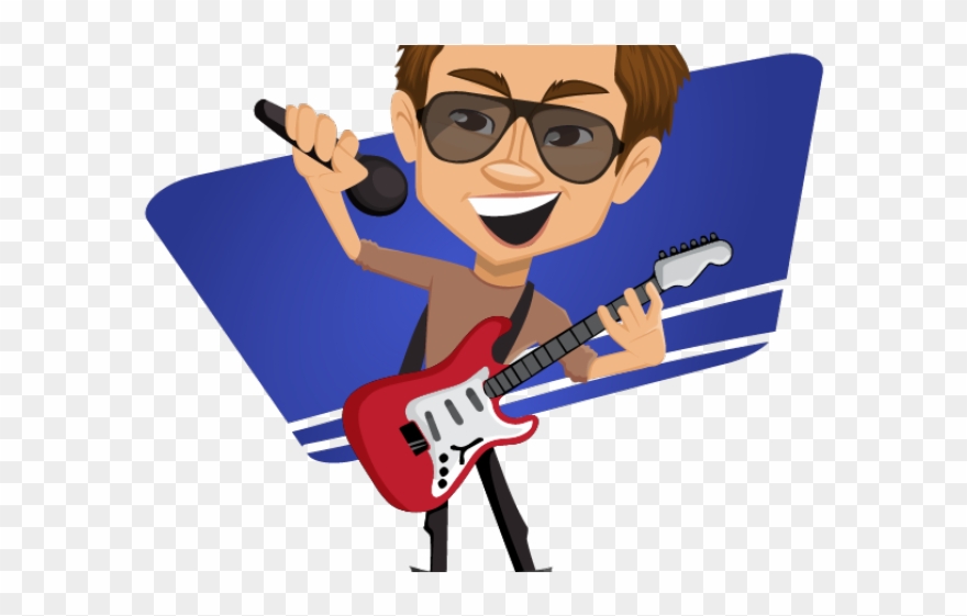 Singer Clipart Guitar Clipart - Illustration Singer Png Transparent Png