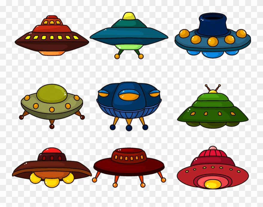 Unidentified Flying Object Cartoon - Unidentified Flying Object Clipart