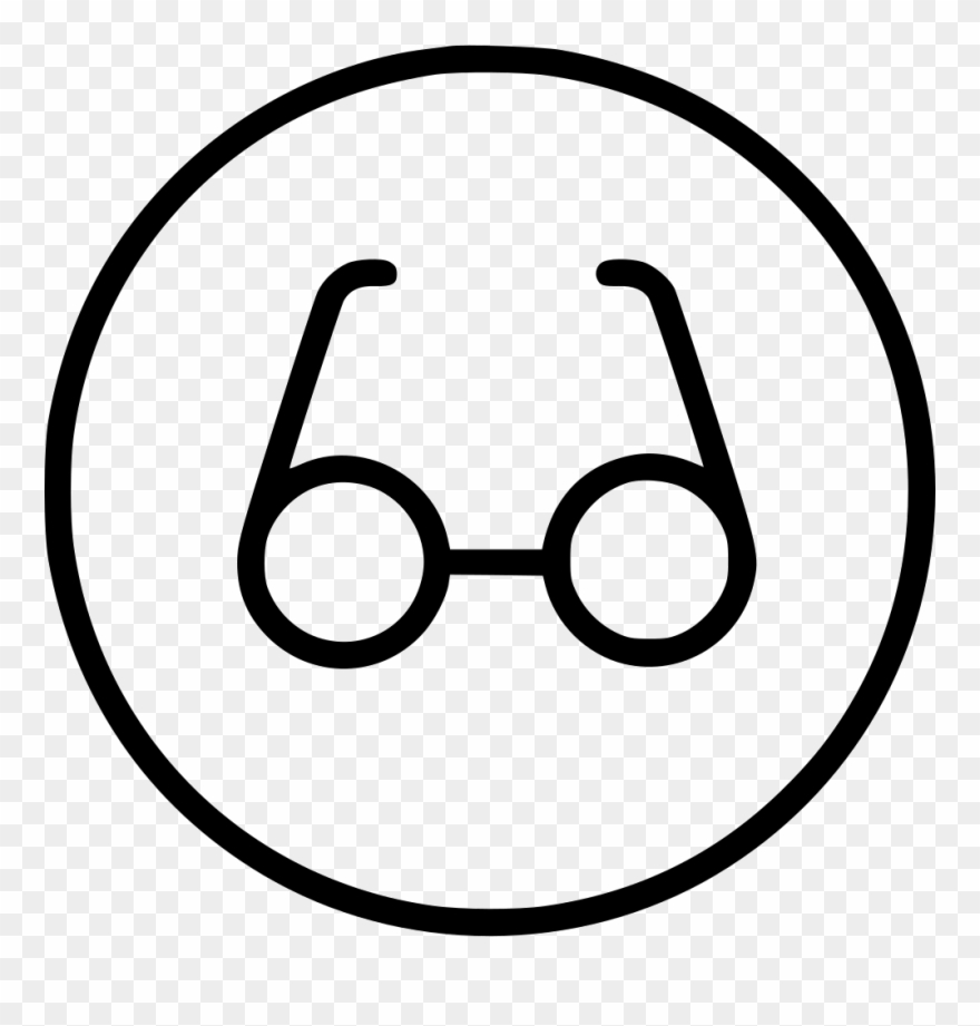 Read Reading Glasses Bookmark See Look Comments - Glasses Icon Png Clipart