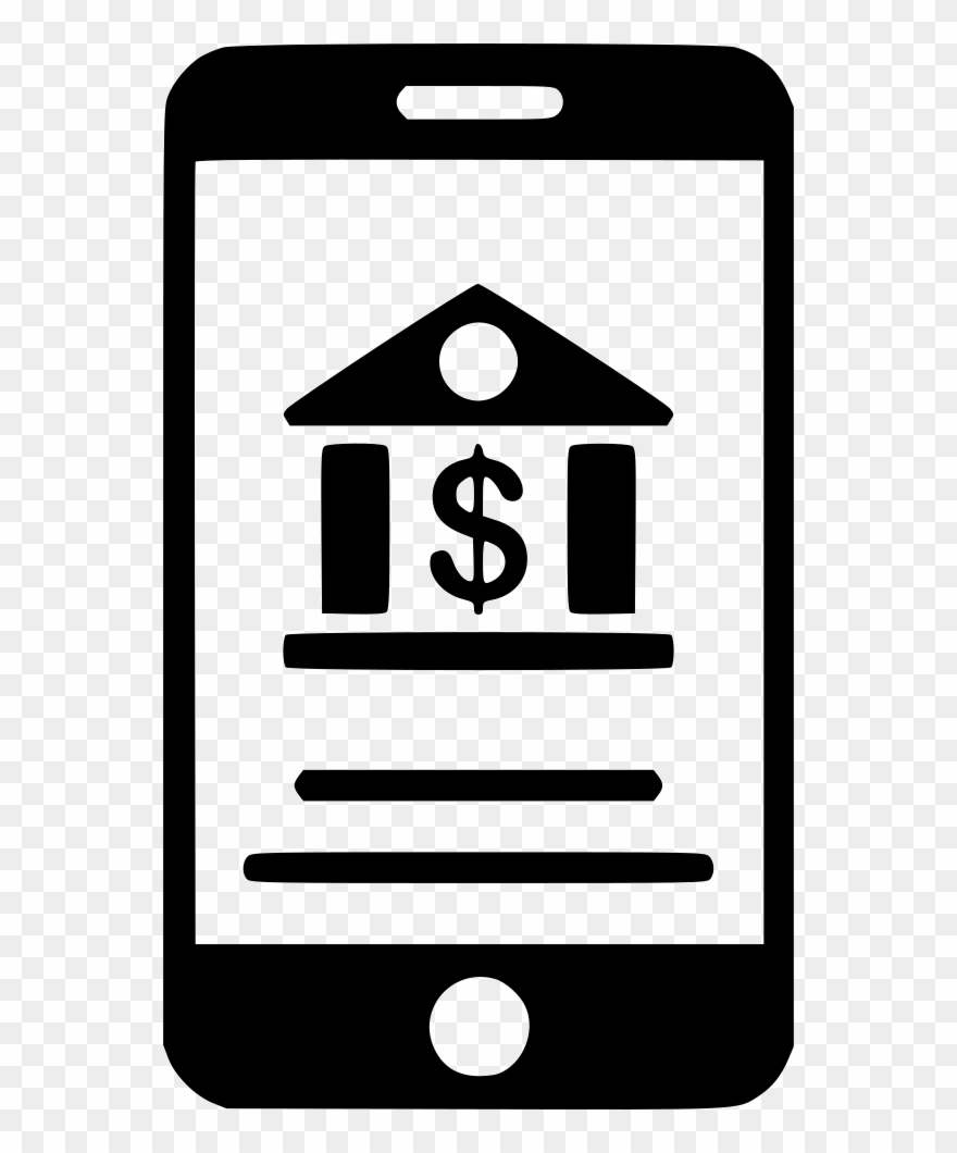 Png File Svg - Free Icon Mobile Banking Clipart