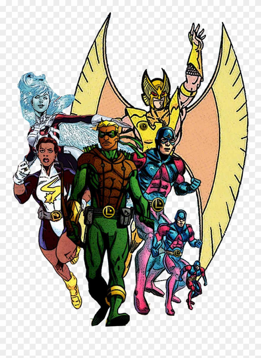 Legends Of Tomorrow "legion Of Superheroes" Concept - Legion Of Superheroes Png Clipart