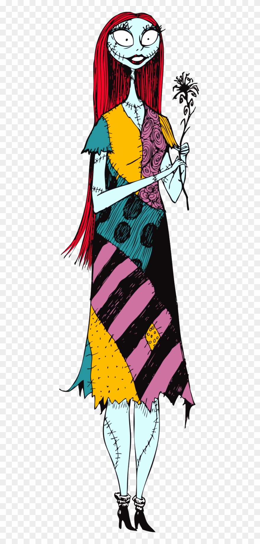 Nightmare Before Christmas Sally Christmas Decore - Sally Nightmare Before Christmas Clipart - Png Download