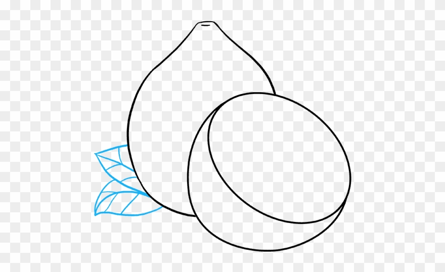 How To Draw Lemon - Drawing Clipart