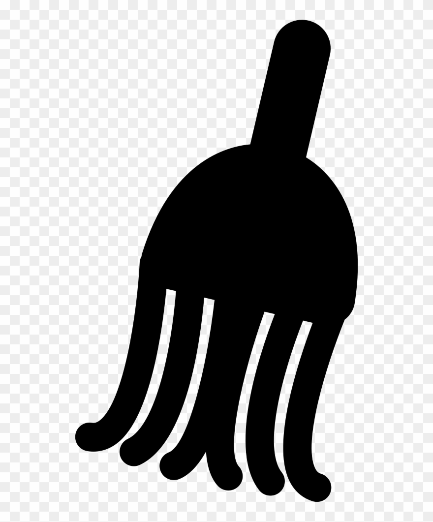 Broom Black Silhouette Comments - Broom Clipart