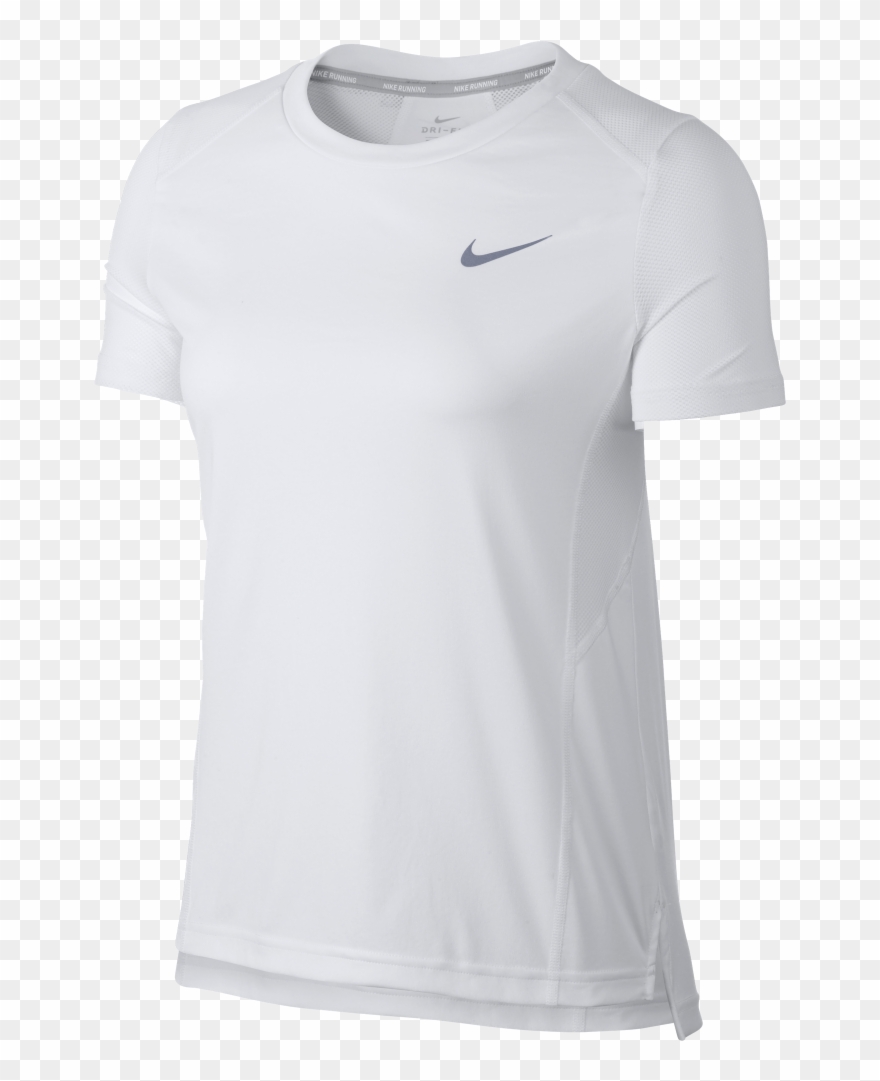 Nike Women's Nike Miler Short-sleeve Running Top - Men's Nike Dry Training T Shirt Clipart