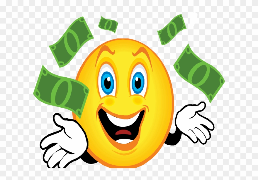 Clip Art Black And White Stock Cash Prize Raffle Tickets - Fun Money Clipart - Png Download