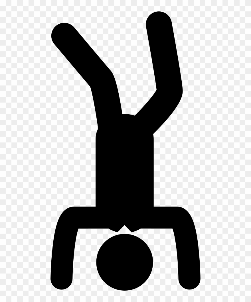 Inverted Exercise Man Posture Comments - Portable Network Graphics Clipart