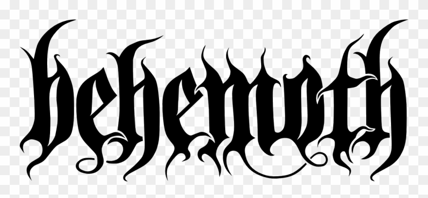 Behemoth Band Logo Clipart