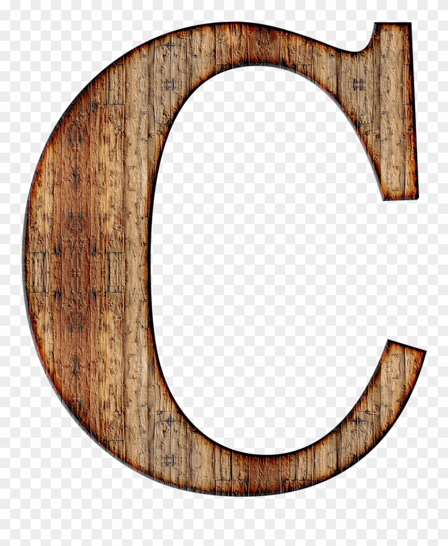 Wooden Capital Letter C Transparent Png - Z Alphabets Png Transparent Clipart