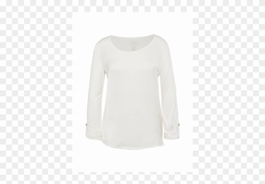 Tom Tailor Shirt Weiß Von Tom Tailor - Long-sleeved T-shirt Clipart