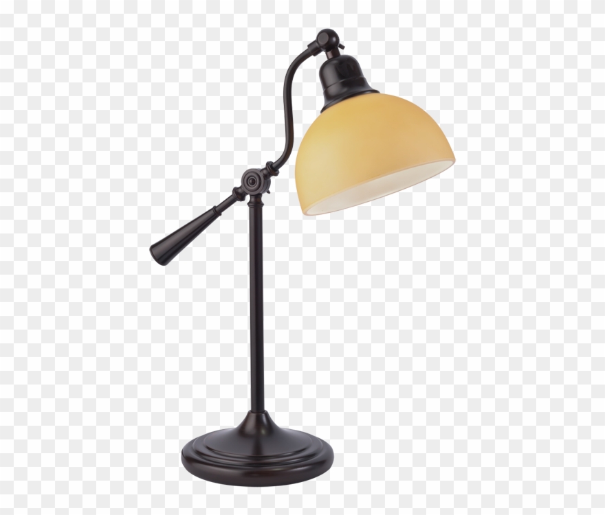 Ottlite Cambridge Table Lamp Bedside Lamp Desk Light - Lamp On Table Png Clipart