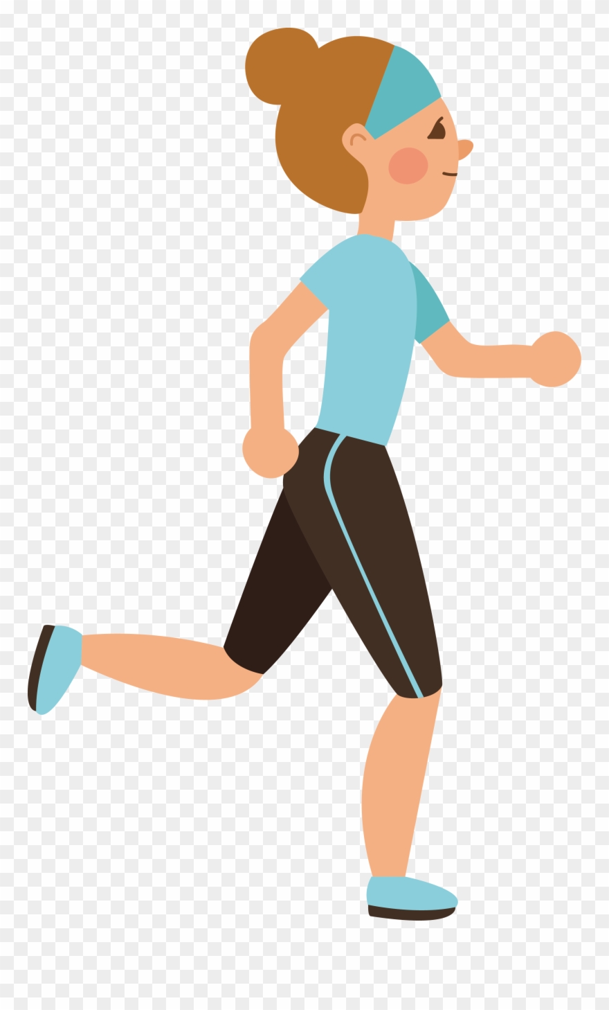 Download Adobe Illustrator Clip Art Running Man - Png Download