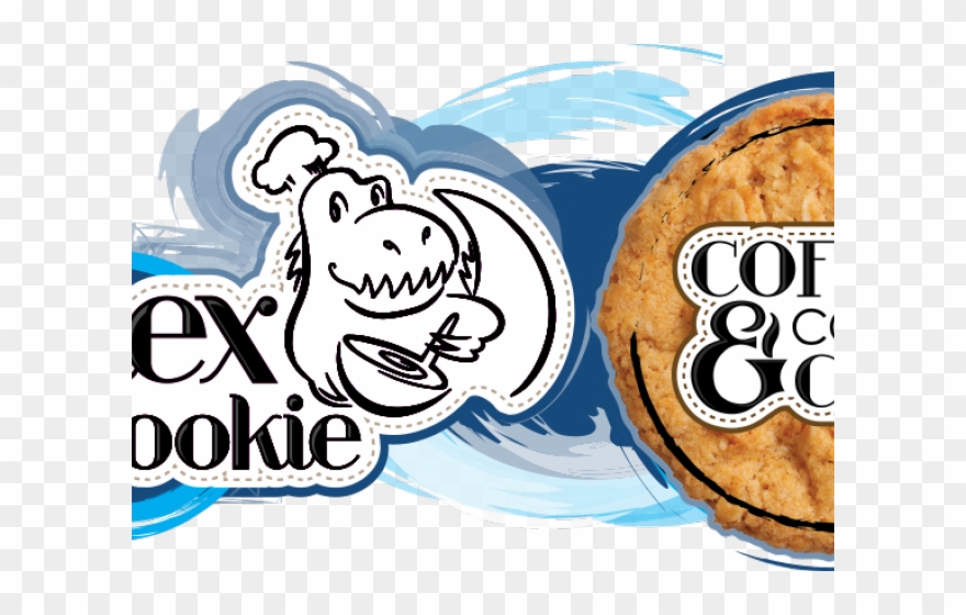 Good Morning Clipart Cookie - T Rex - Png Download
