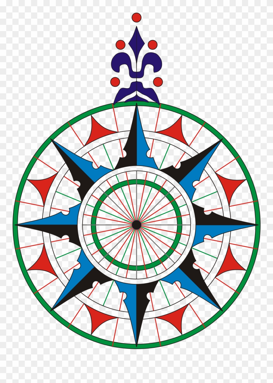 Compass Rose Image 23, Buy Clip Art - Png Download