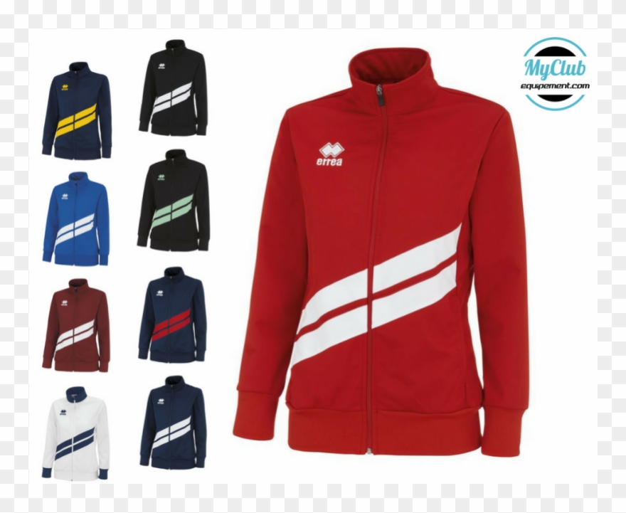 Equipement Club-veste Zippée Jessy Errea - Tracksuit Clipart