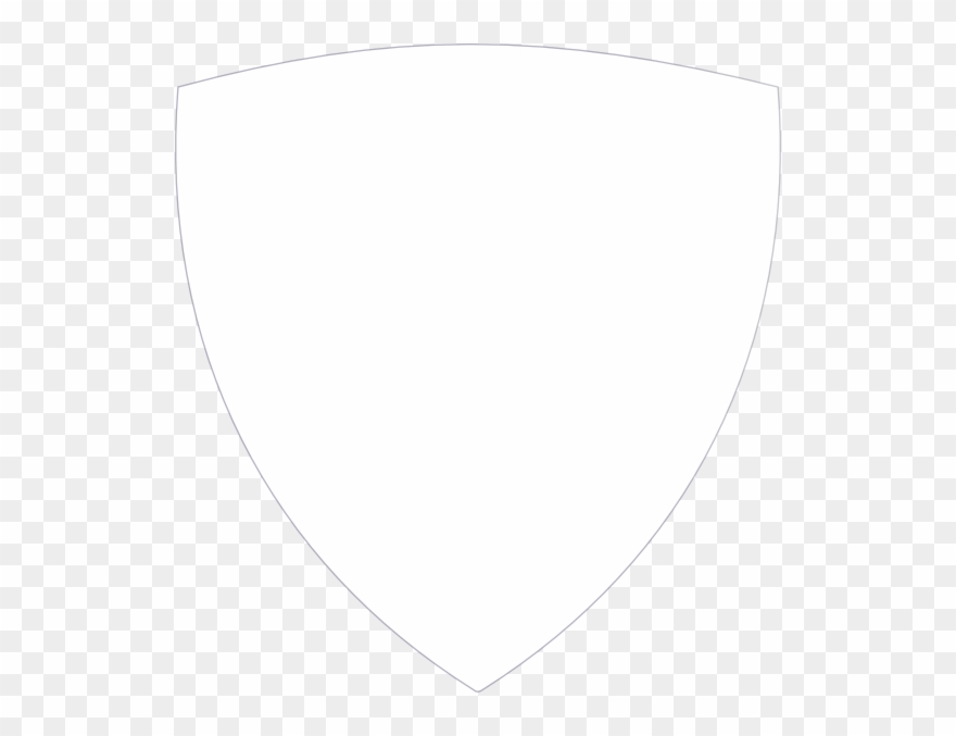 White Shield Clip Art At Vector Clip Art Online Royalty - White Shield - Png Download