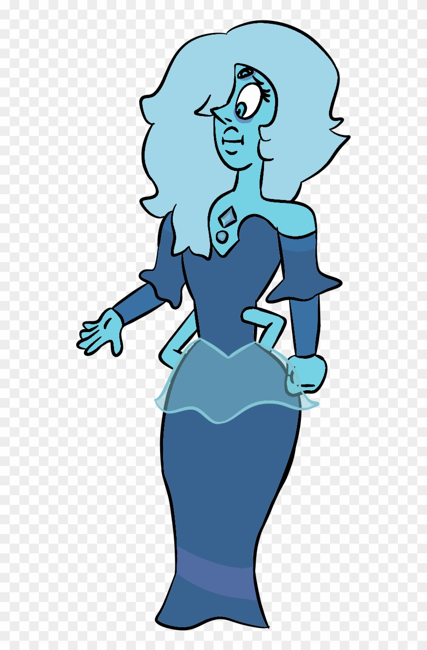 Pearl And Pink Diamond, Pink Aragonite - Blue Clipart