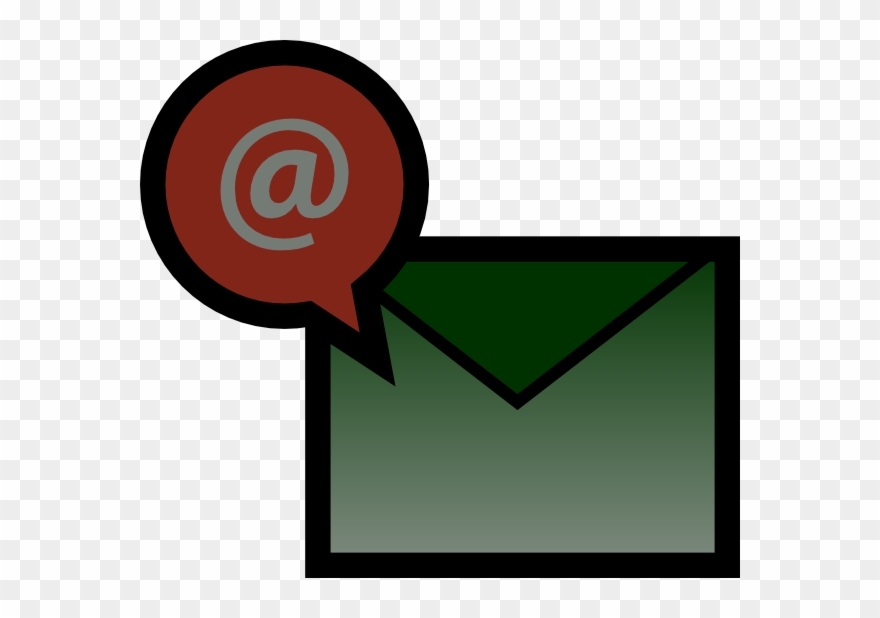 How To Set Use Green Email Envelop Clipart - Png Download