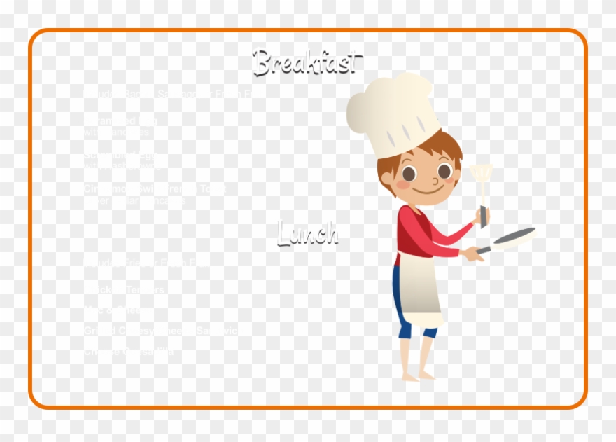 Menu-kids - Restaurant Clipart