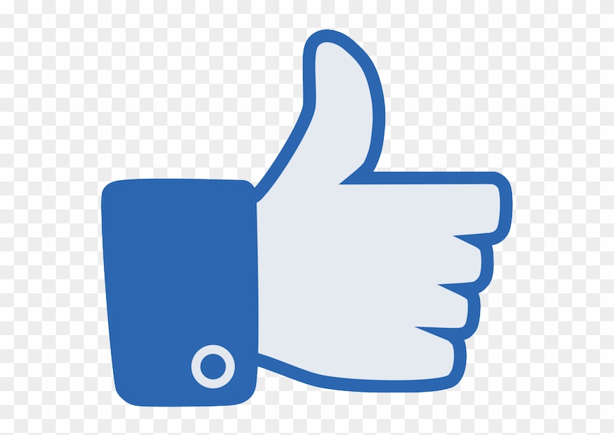 Facebook Like &ndash Thumb Up Icon Free Vector And - High Resolution Facebook Likes Logo Clipart