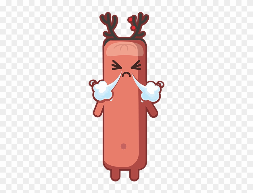 Sausige Christmas Messages Sticker-9 - Cartoon Clipart