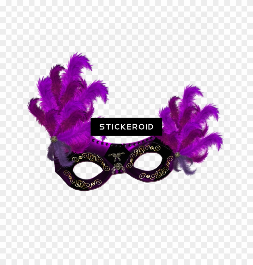 Carnival Mask - Transparent Carnival Mask Clipart