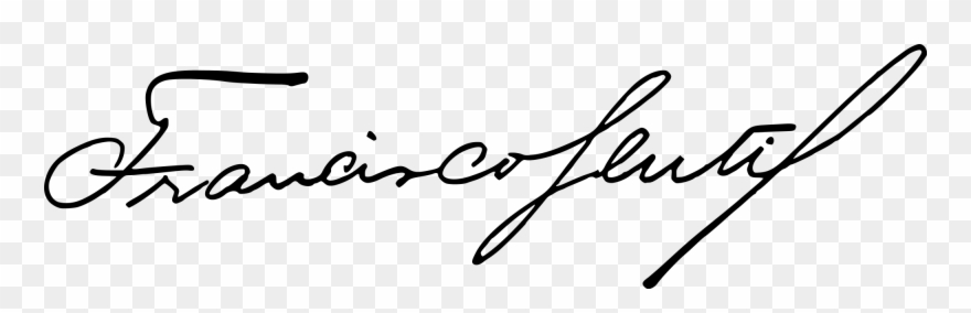 File Assinatura Francisco - Assinatura Francisco Clipart
