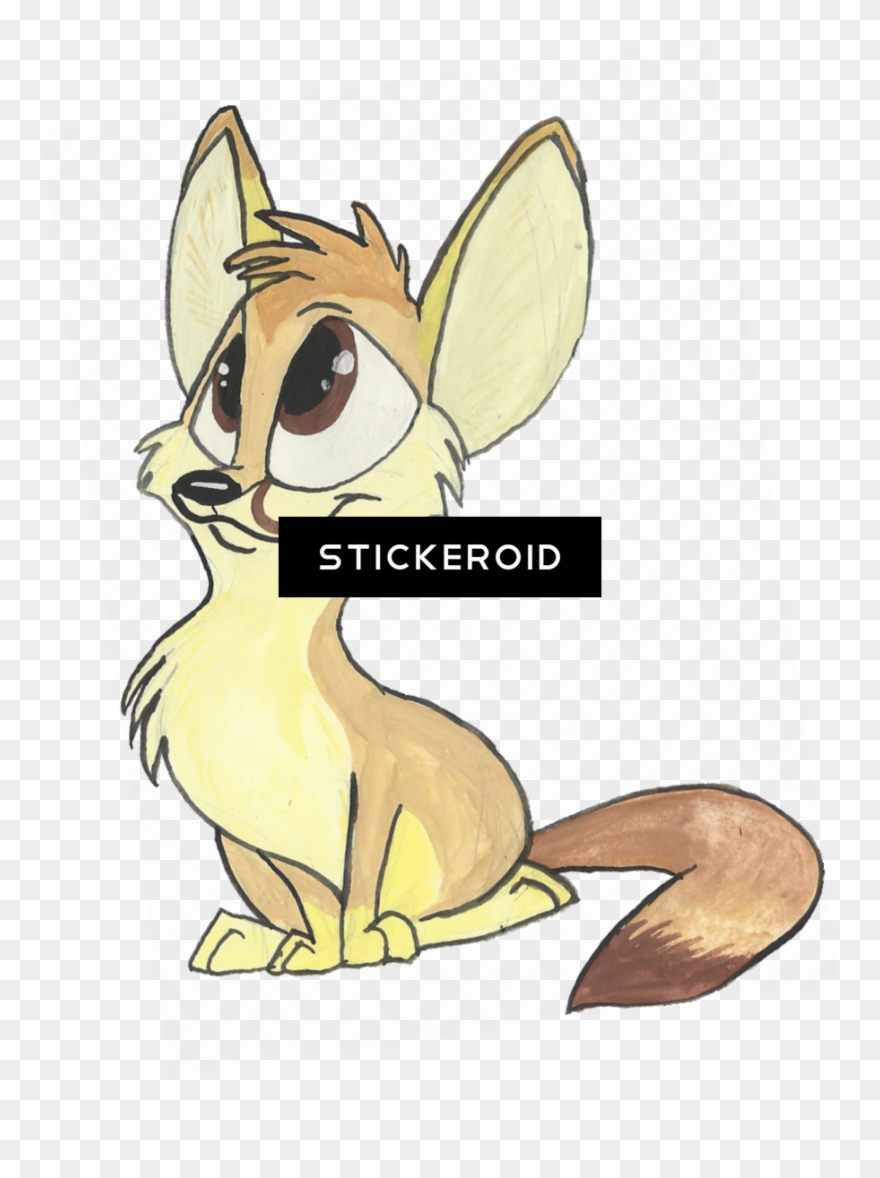 Fennec Fox Animals - Cartoon Clipart