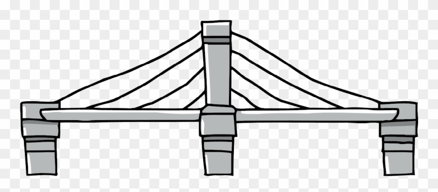 Suspension Bridge Clipart