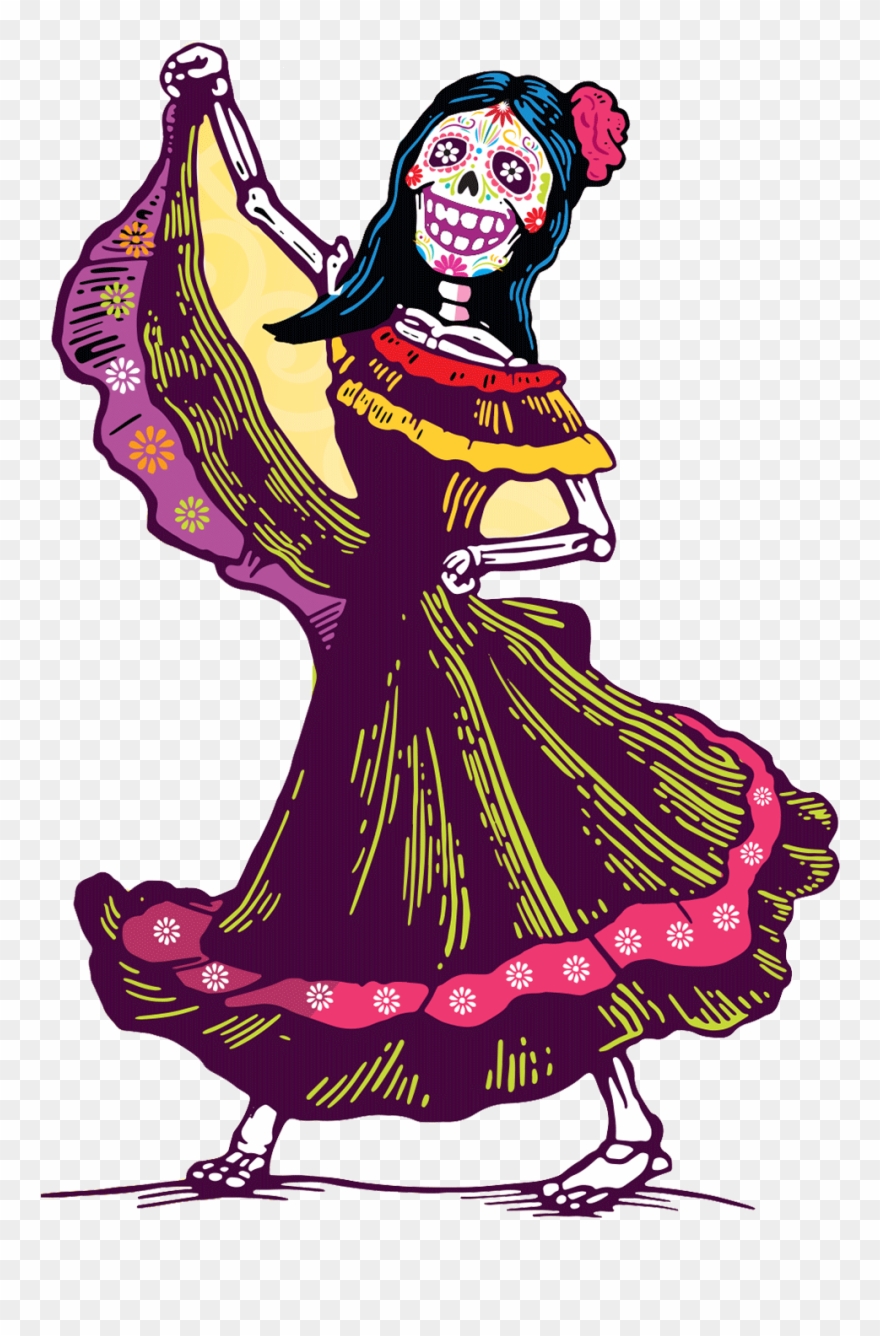 Día De Los Muertos - Death Clipart