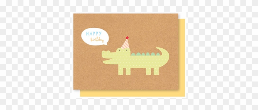 Elly Oak Card - Birthday Clipart