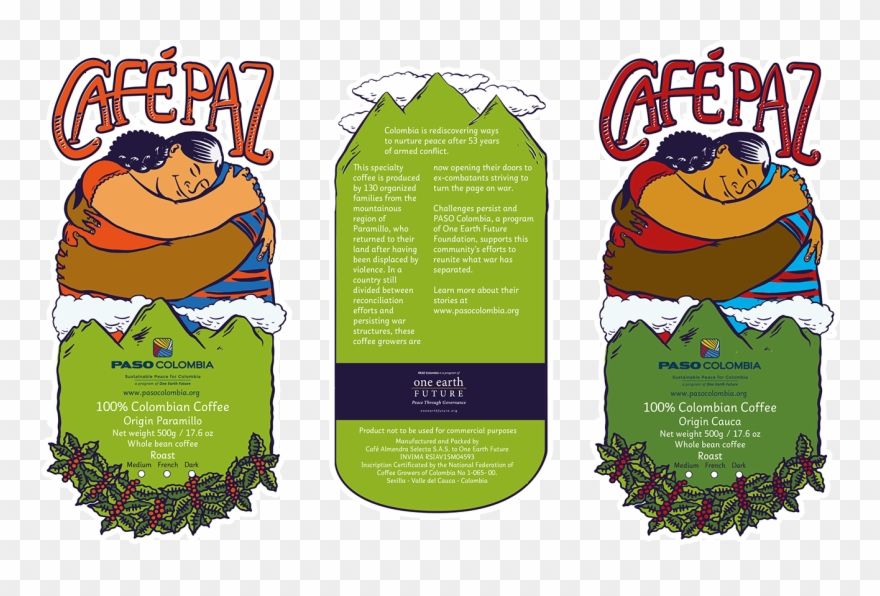 Paso Colombia - Cartoon Clipart